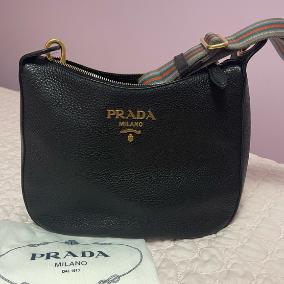 Prada Handbags - Authentic Prada Leather Crossbody